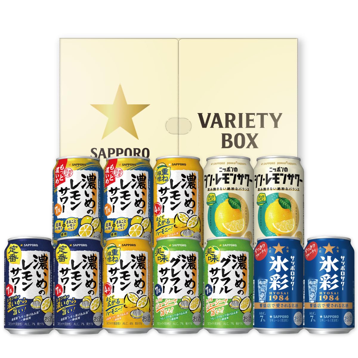 ビール・発泡酒・チューハイ 60本セット　お酒 まとめ売り Amazon.co.jp: 【ギフト プレゼント に】サッポロ チューハイ